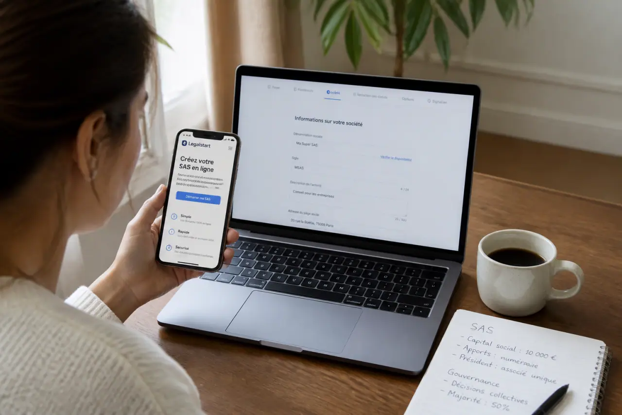 Créer votre SAS avec Legalstart : par où commencer ?