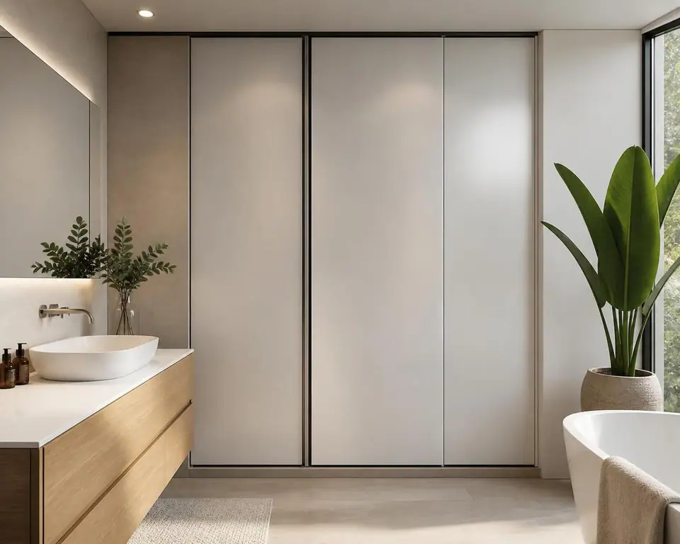 découvrez nos conseils pour choisir la porte de placard idéale qui allie style et fonctionnalité dans votre salle de bain.