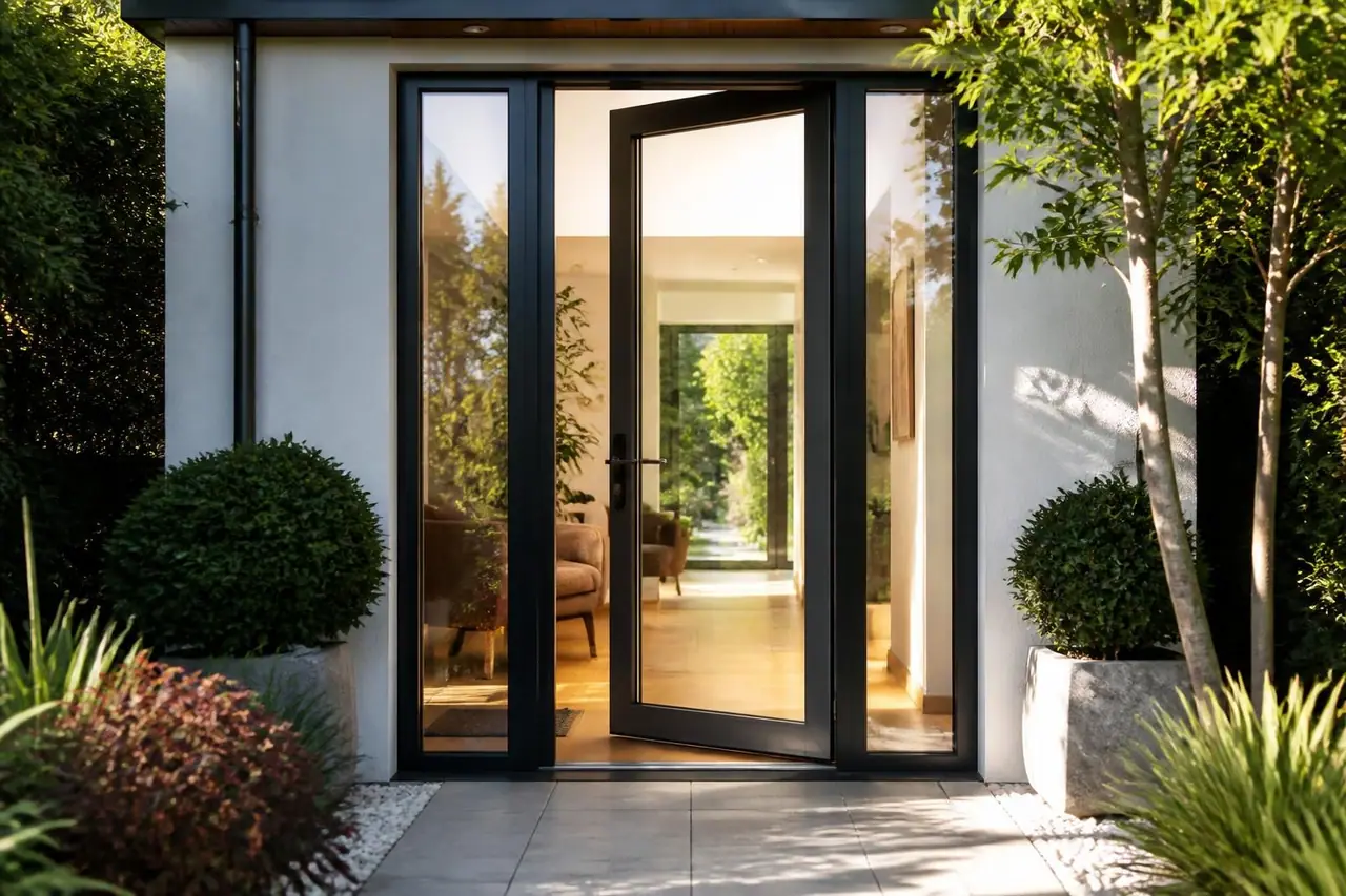 découvrez les avantages d'une porte d’entrée vitrée pour illuminer votre intérieur tout en renforçant la sécurité de votre maison. esthétique et pratique, elle apporte luminosité et protection.