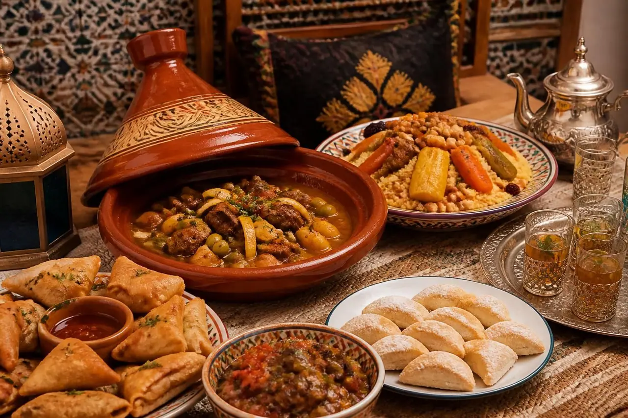 découvrez les plats marocains incontournables à ne pas manquer, alliant saveurs authentiques et traditions culinaires riches pour un voyage gustatif inoubliable.