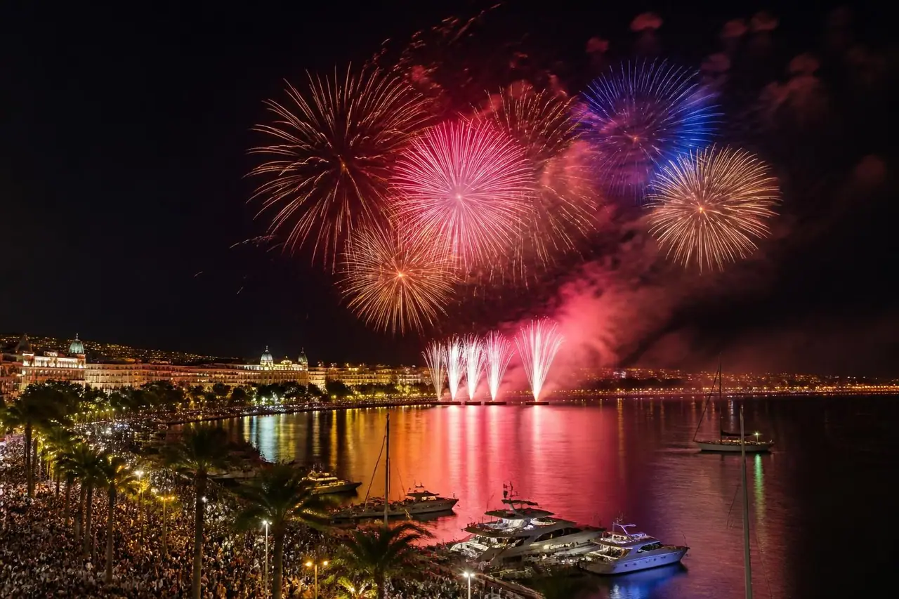 découvrez le festival d'art pyrotechnique de cannes et profitez de feux d'artifice spectaculaires illuminant le ciel azuréen, un événement incontournable pour les amateurs de magie et de lumière.