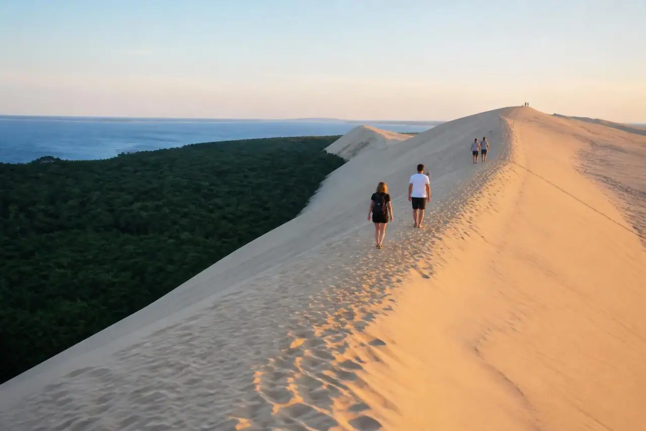 découvrez mes conseils pratiques pour visiter la dune du pilat sans stress et profiter pleinement de ce site naturel exceptionnel en toute sérénité.