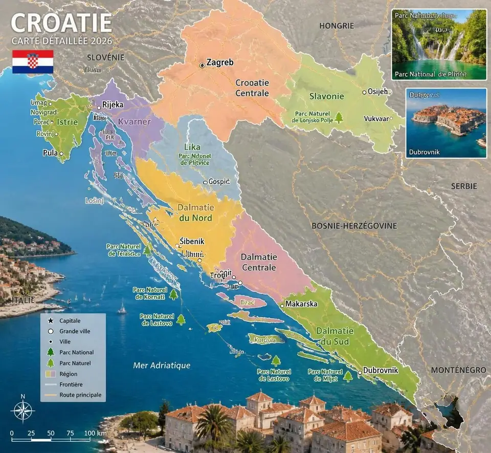 découvrez notre guide complet de la croatie en 2026 avec des cartes détaillées, des itinéraires essentiels et des conseils pour explorer ce magnifique pays.
