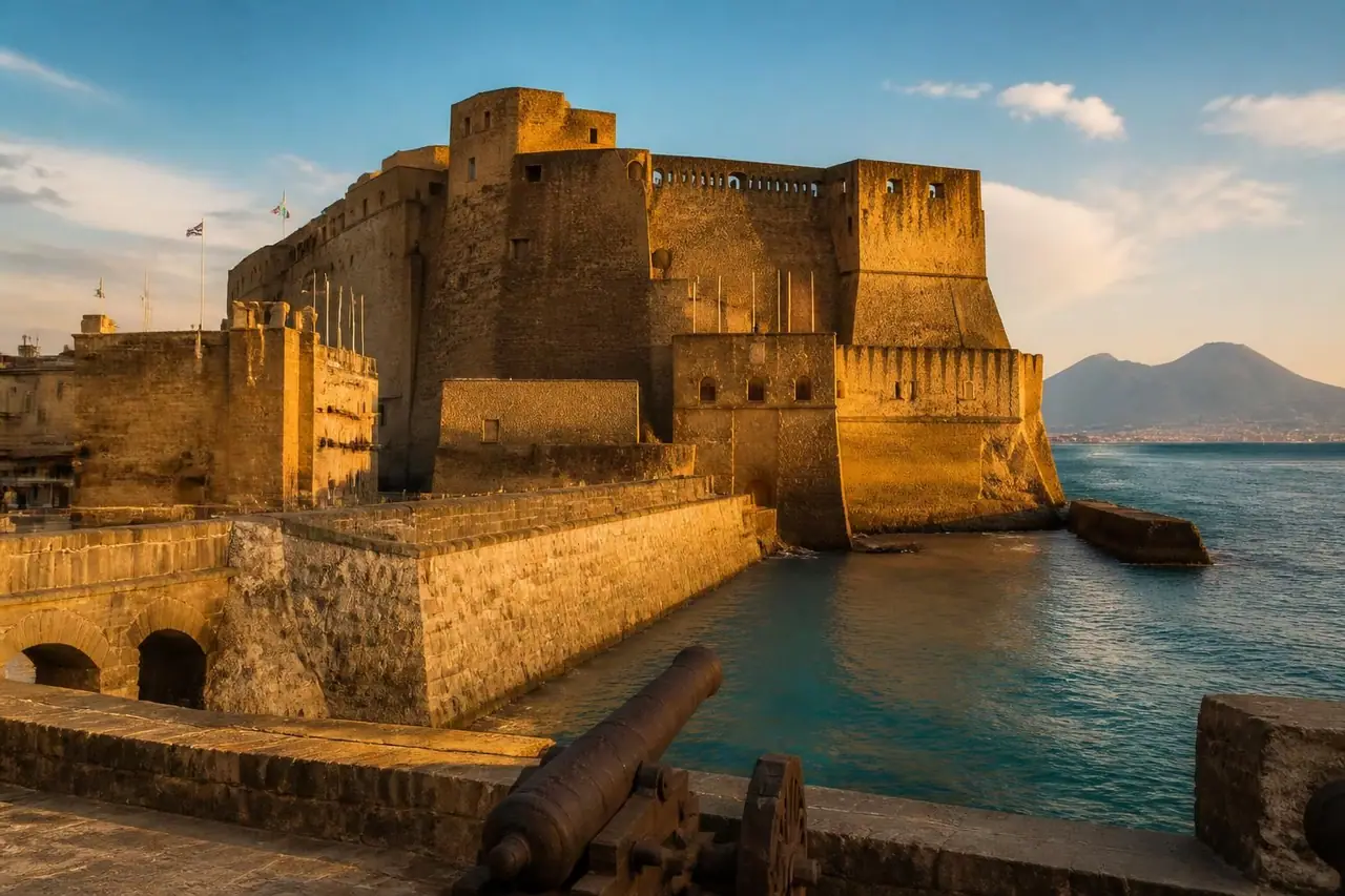explorez castel dell'ovo, le plus ancien château de naples, et plongez dans son histoire fascinante, riche en légendes et en trésors patrimoniaux.