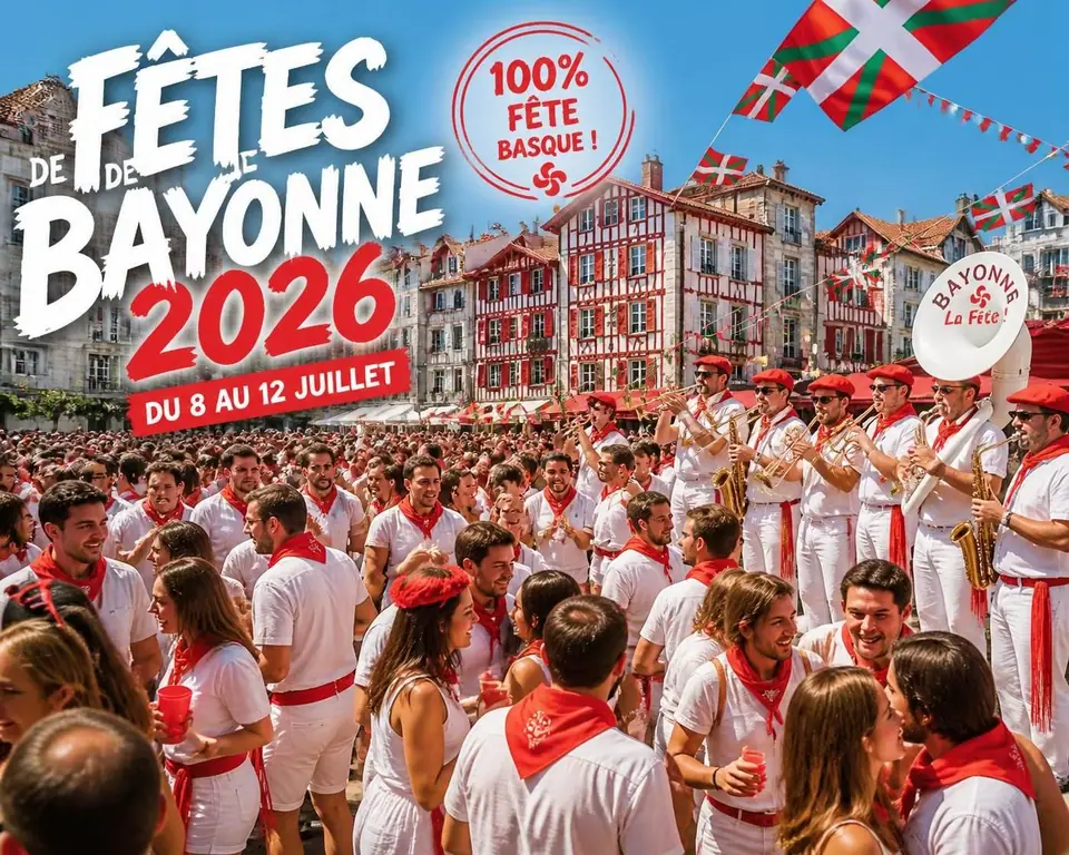 découvrez les dates clés des fêtes de bayonne 2026, comment obtenir le bracelet officiel et nos astuces incontournables pour profiter pleinement de cet événement emblématique.