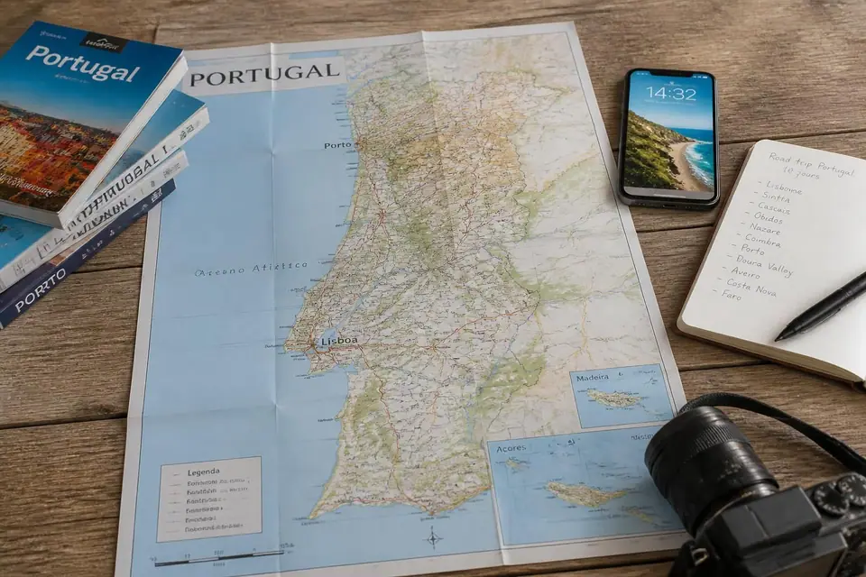 découvrez comment organiser parfaitement votre itinéraire au portugal grâce à notre carte détaillée et nos conseils pratiques pour un voyage inoubliable.