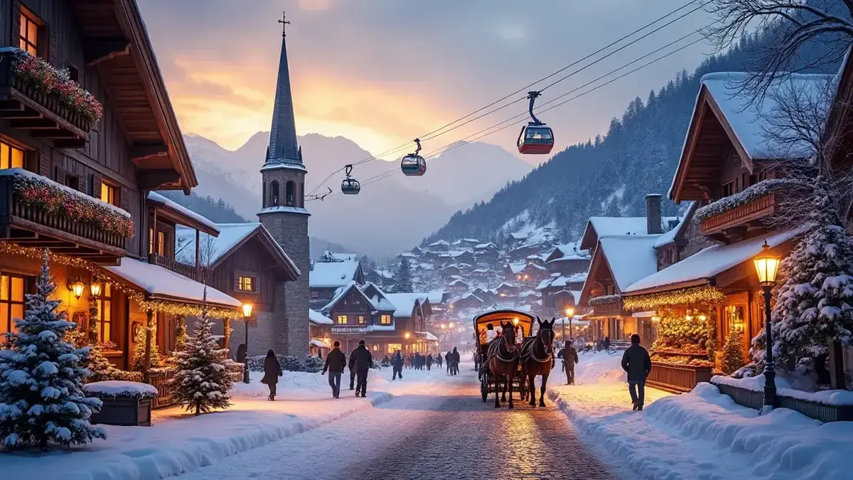 Les Houches : un village savoyard authentique avec 55 km de pistes à seulement une heure de Genève