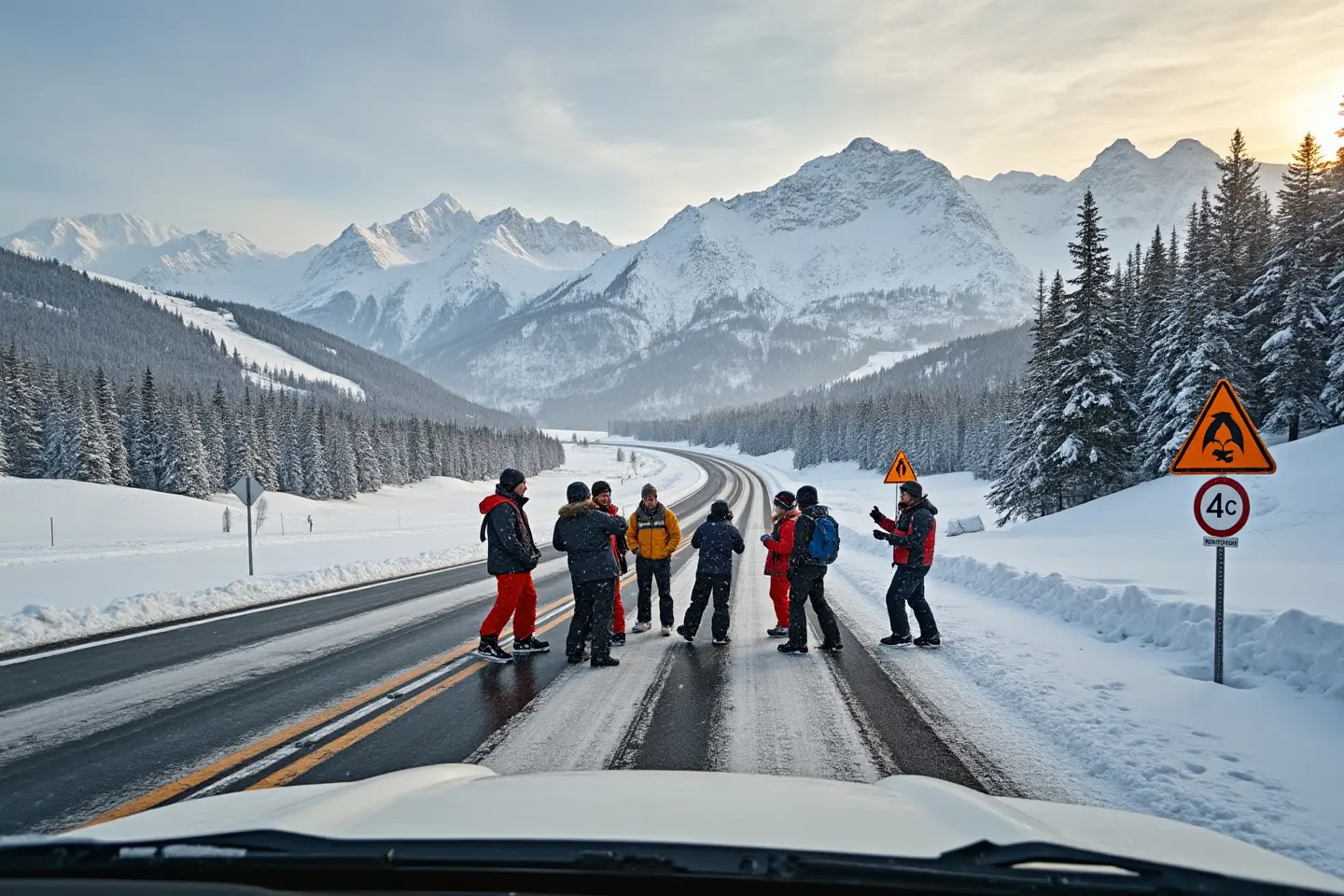 Météo : un vrai temps hivernal ce weekend, avec des chutes de neiges attendues dès 600m