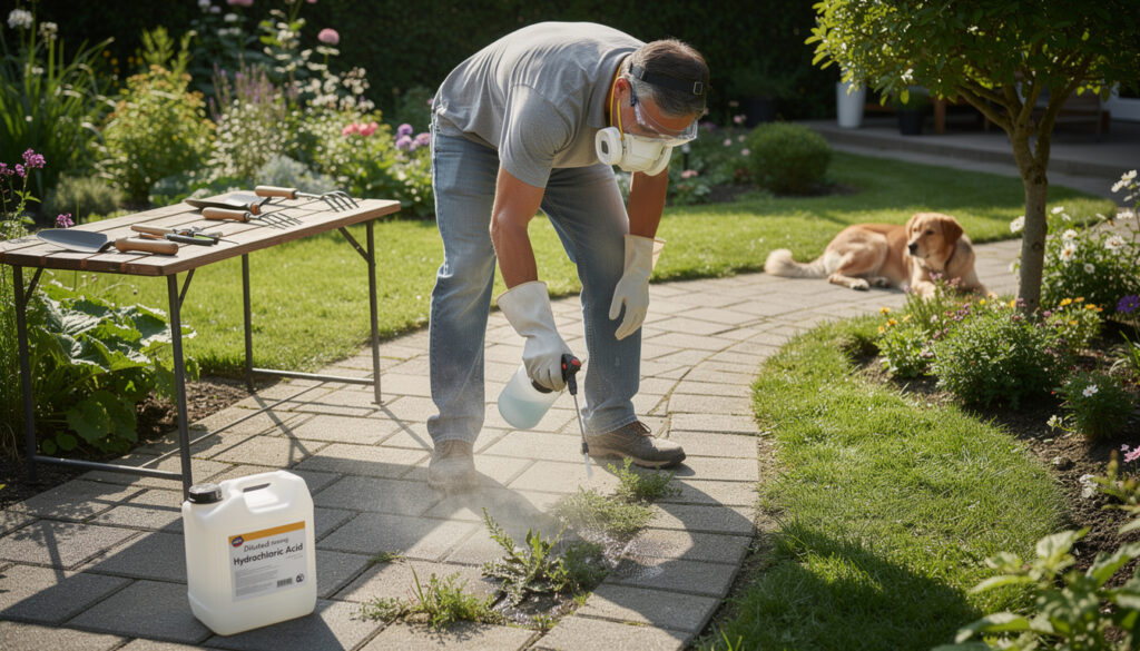 découvrez comment utiliser l'acide chlorhydrique pour désherber efficacement tout en garantissant votre sécurité et celle de votre environnement grâce à nos conseils pratiques.