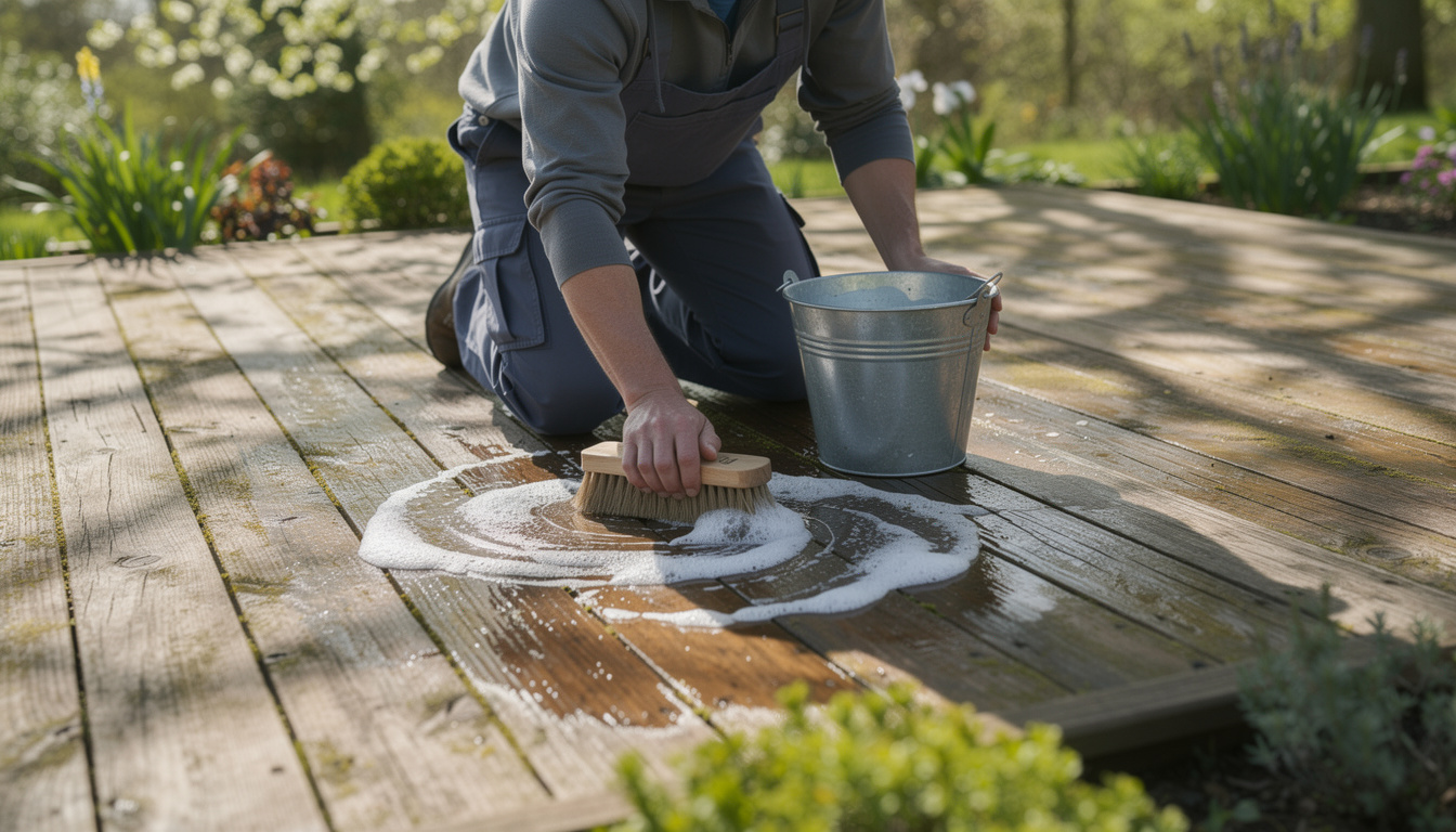 découvrez des méthodes efficaces et des conseils pratiques pour nettoyer une terrasse en bois et lui redonner toute sa beauté.