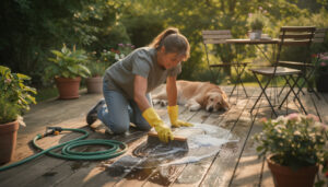 découvrez des méthodes efficaces et des conseils pratiques pour nettoyer votre terrasse en bois et la préserver longtemps.