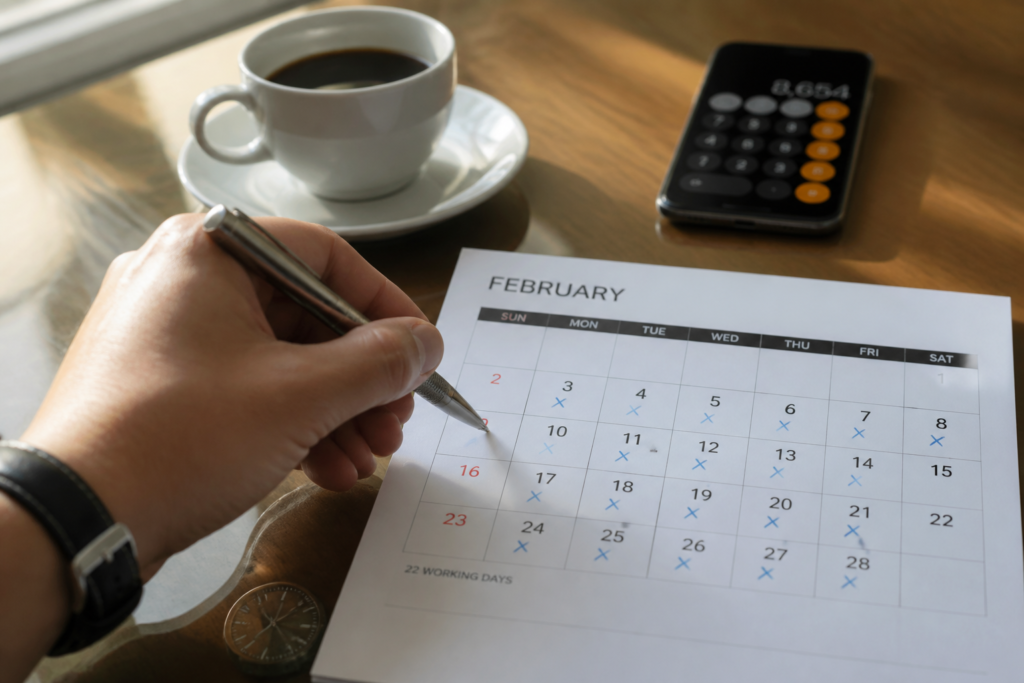 39h par semaine : combien d'heures par mois ?