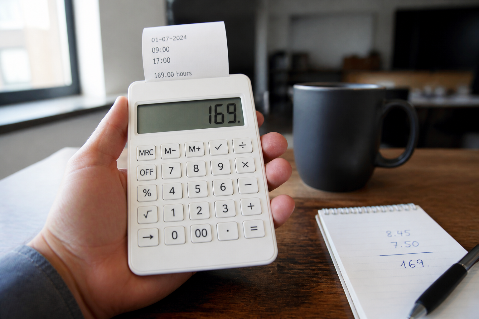 39h par semaine : combien d'heures par mois ?