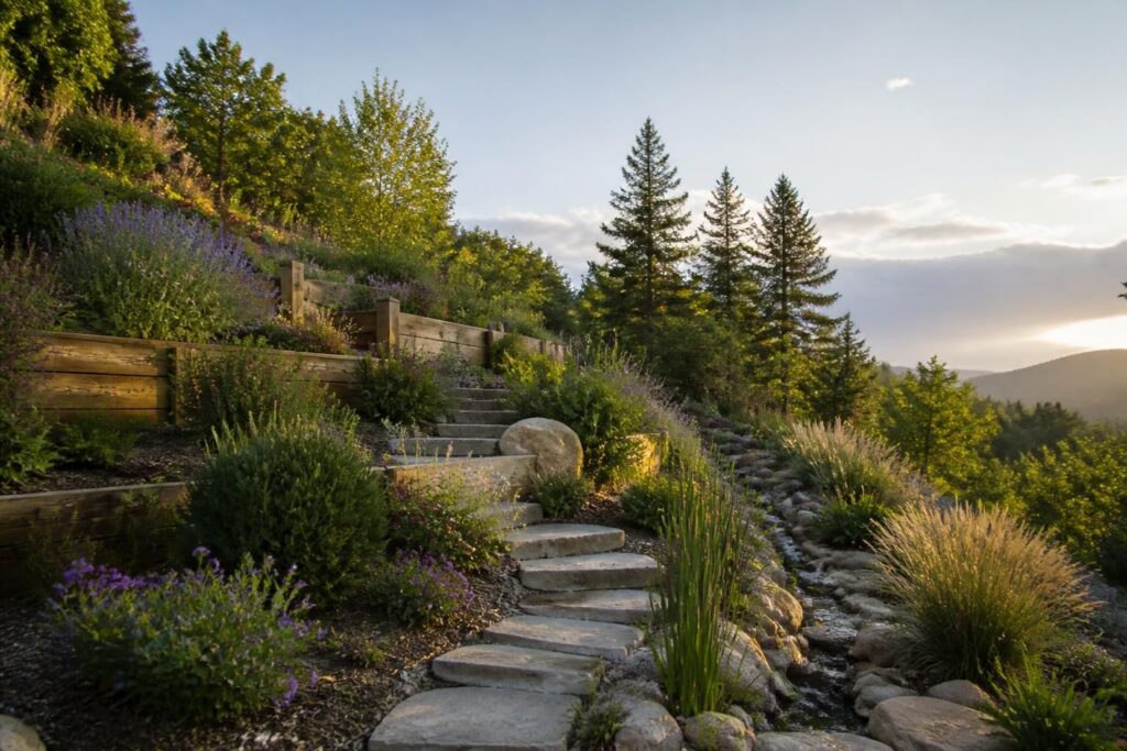 découvrez des idées pratiques et des solutions durables pour aménager un jardin en pente, transformer votre extérieur et créer un espace naturel esthétique et fonctionnel.