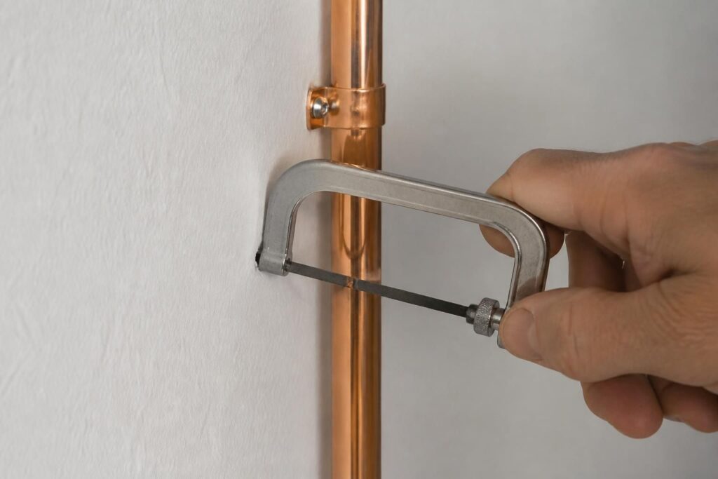 découvrez comment couper un tuyau en cuivre au ras du mur facilement et sans endommager la surface. suivez nos conseils pratiques pour une découpe précise et propre.