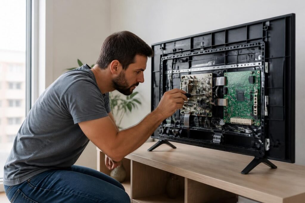 découvrez des astuces simples et efficaces pour réparer une télé dont l'image saute ou pixellise, et retrouvez une qualité d'affichage optimale en quelques étapes faciles.