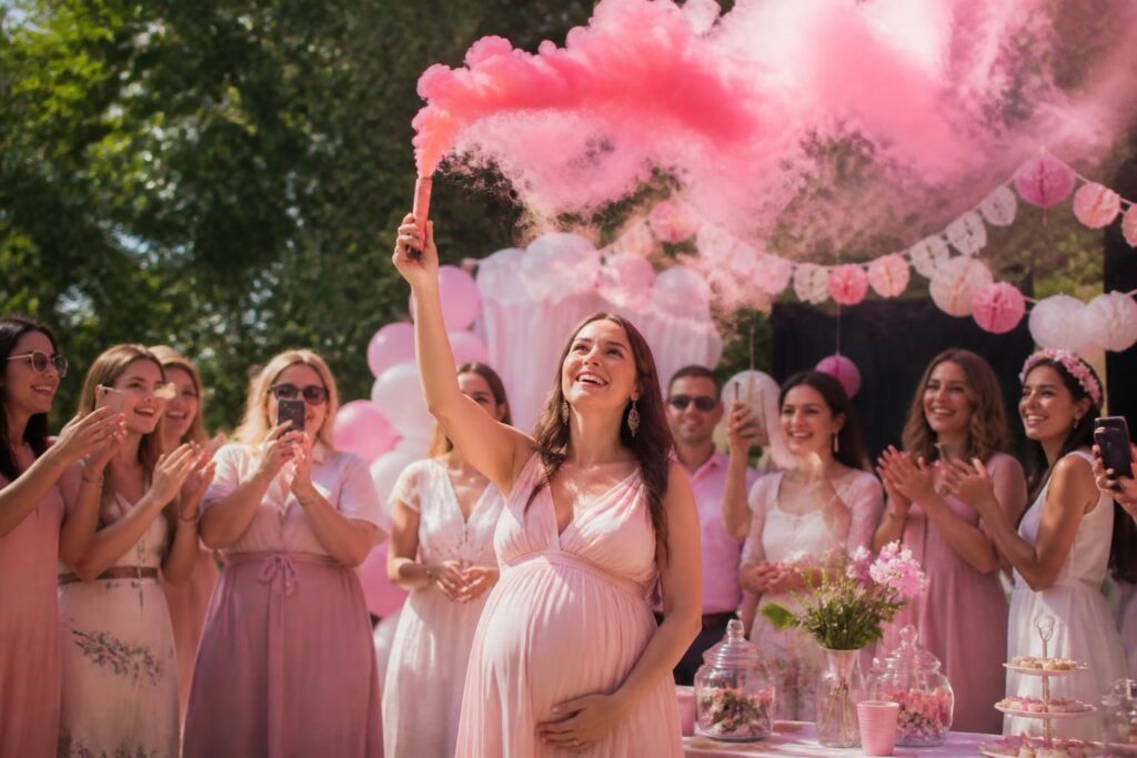 découvrez comment utiliser des fumigènes roses pour ajouter une touche magique et festive à votre baby shower, avec des conseils pratiques pour une ambiance inoubliable.