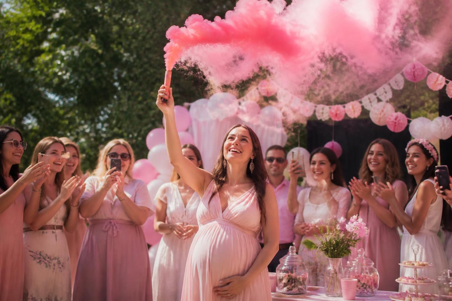 découvrez comment utiliser des fumigènes roses pour ajouter une touche magique et festive à votre baby shower, avec des conseils pratiques pour une ambiance inoubliable.