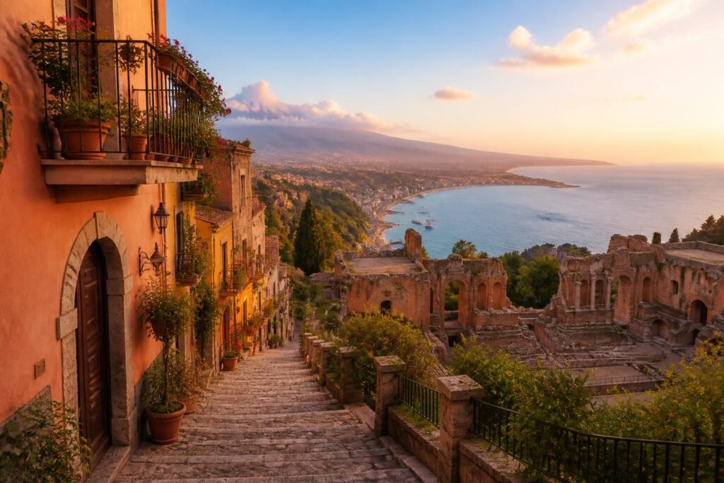 découvrez taormine, un joyau de sicile, avec notre guide complet pour visiter cette ville pittoresque pleine d'histoire, de culture et de paysages magnifiques.
