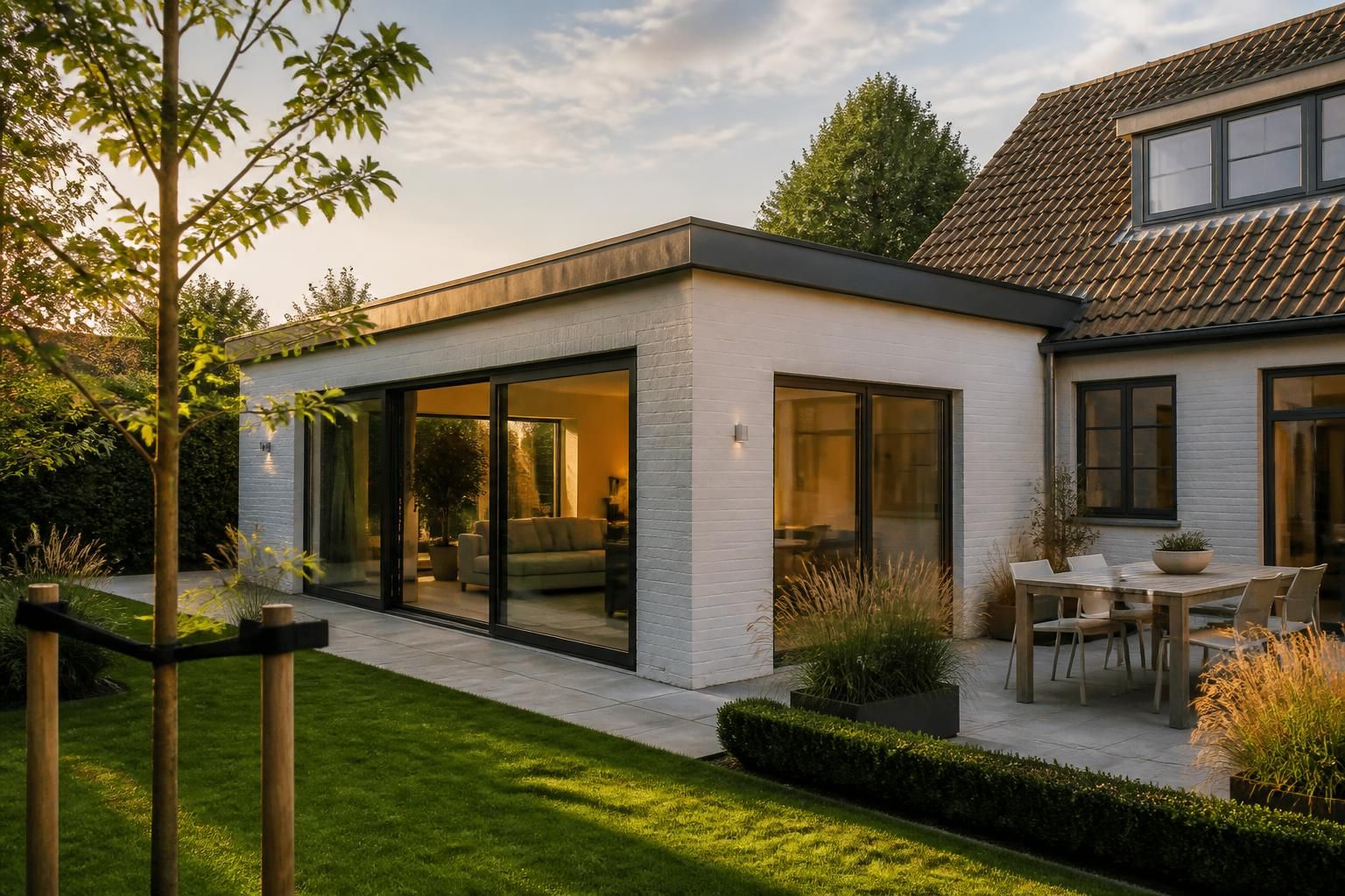 découvrez pourquoi choisir une extension de maison à toit plat est une excellente idée : design moderne, optimisation de l'espace et facilité de construction.
