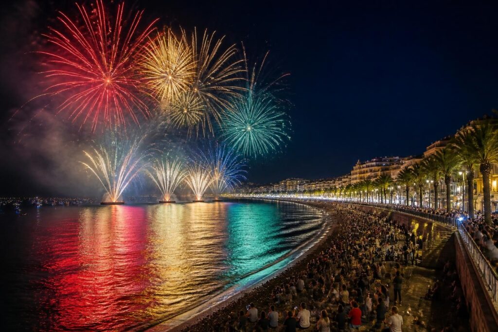 découvrez le programme complet des feux d'artifice à nice en 2026, les dates clés et nos conseils pour profiter pleinement de ce spectacle spectaculaire en toute sécurité.