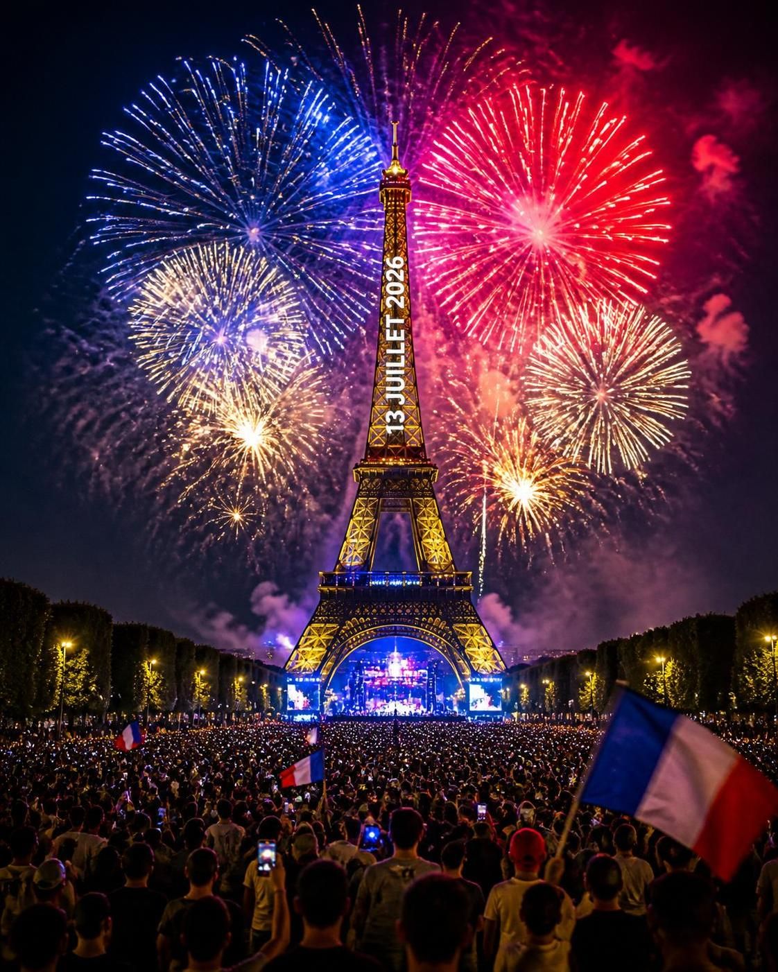 découvrez les feux d'artifice du 14 juillet 2026 avec les plus beaux spectacles pyrotechniques à travers la france pour une célébration inoubliable.