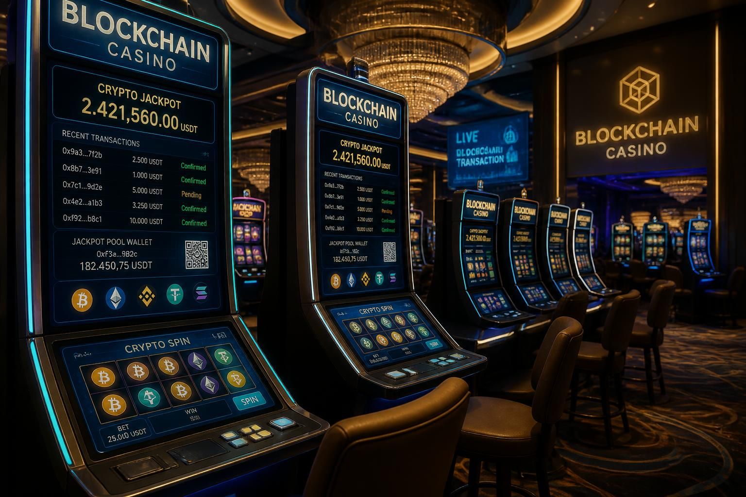 découvrez les avantages et les risques des machines à sous sur blockchain et comprenez comment fonctionnent les jeux cryptographiques pour jouer en toute sécurité.