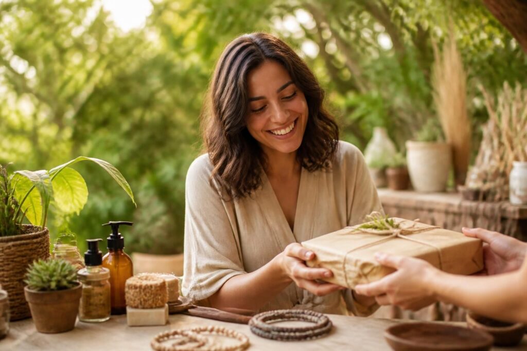 découvrez des idées inspirantes pour offrir un cadeau éthique et responsable à une femme, alliant plaisir, respect de l'environnement et soutien aux initiatives durables.