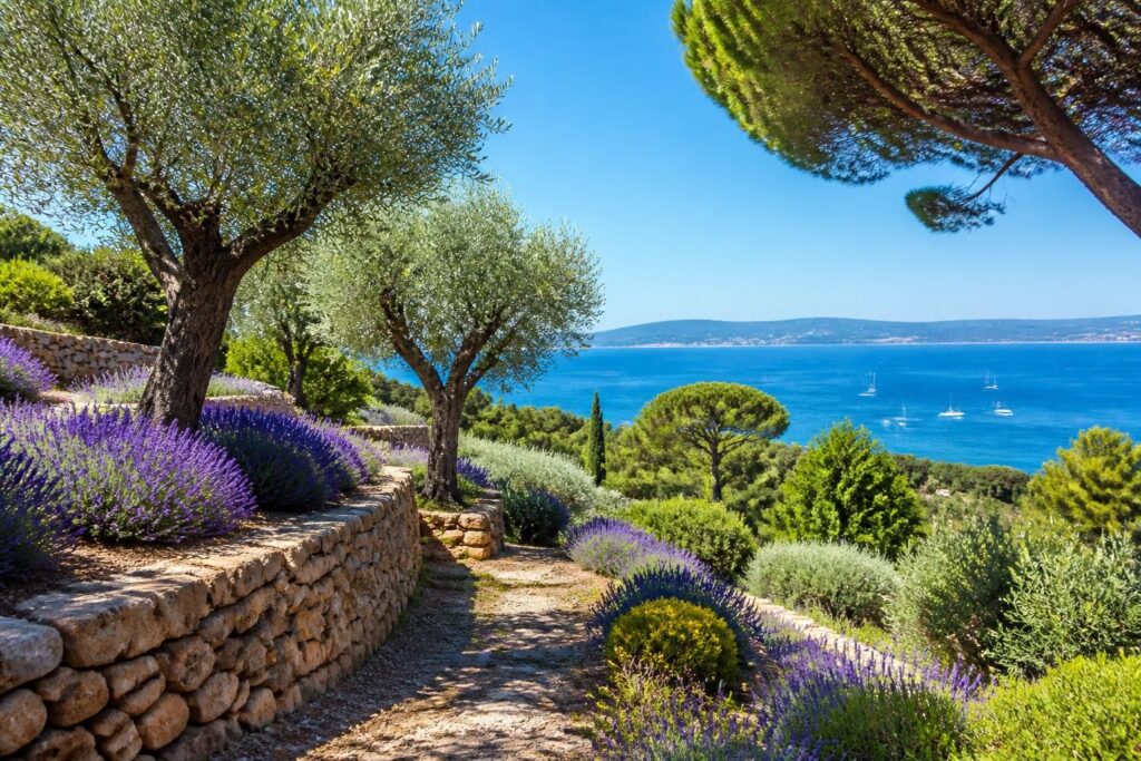 découvrez les restanques à saint-tropez, un véritable havre de nature idéal pour un séjour ressourçant alliant beauté du paysage et tranquillité.