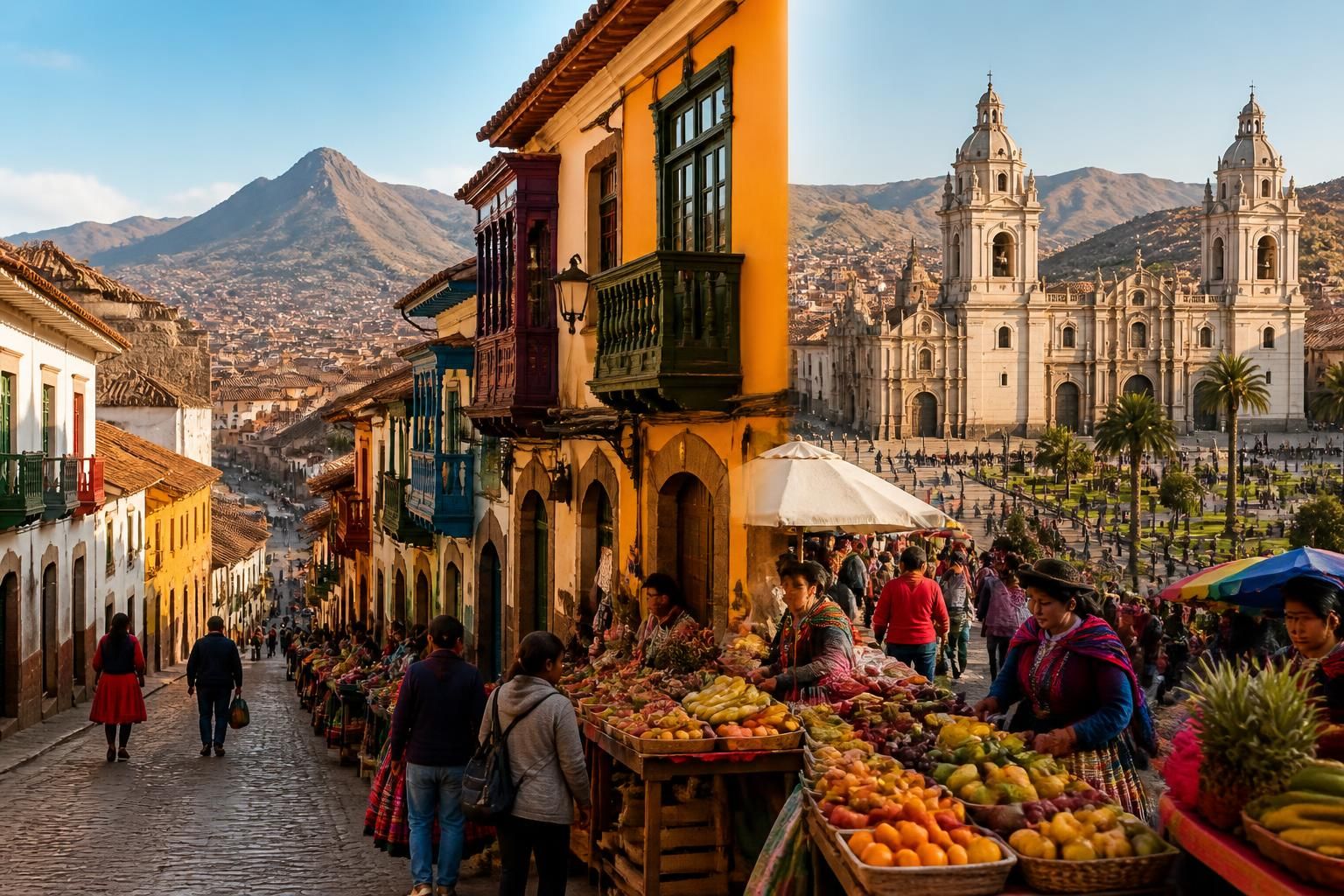 explorez les richesses culturelles et naturelles du pérou en visitant lima et cusco. découvrez des sites emblématiques, une histoire fascinante et des paysages à couper le souffle pour un voyage inoubliable.