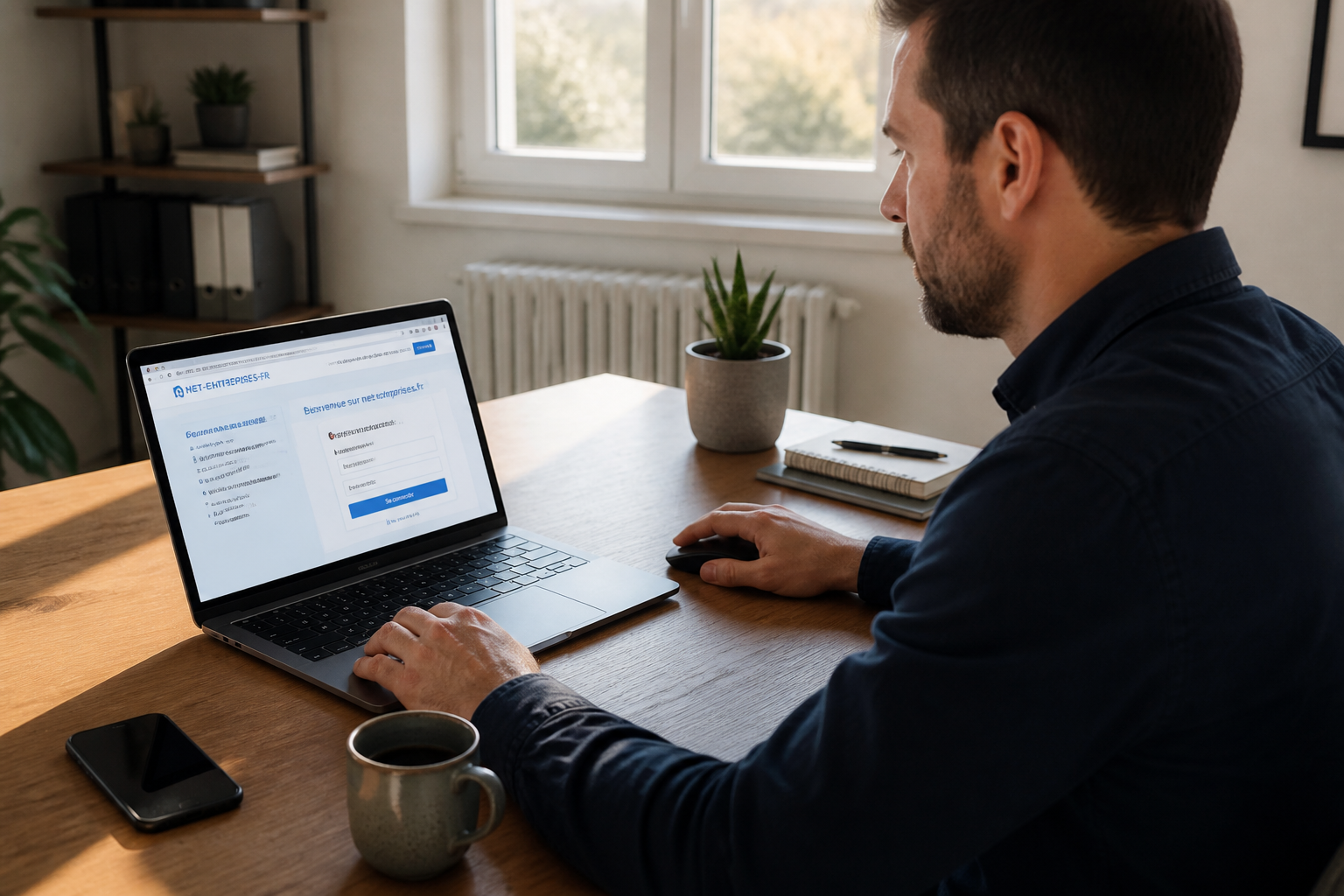 Net entreprise : déclarez en ligne en 3 clics