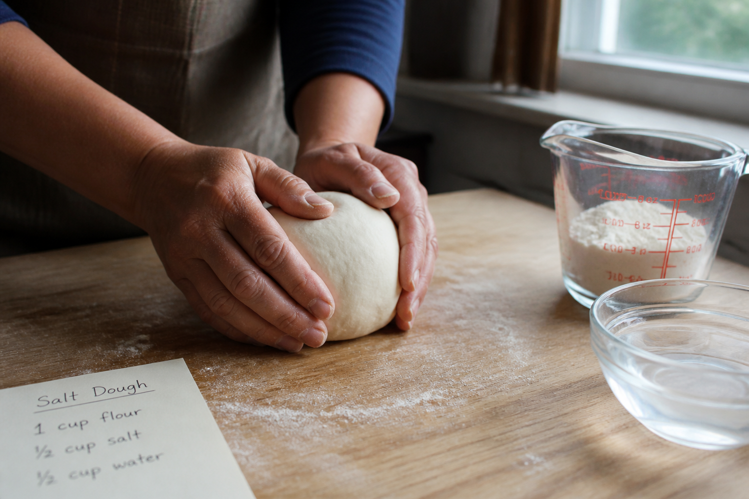 Pâte à sel maison : la recette facile et économique