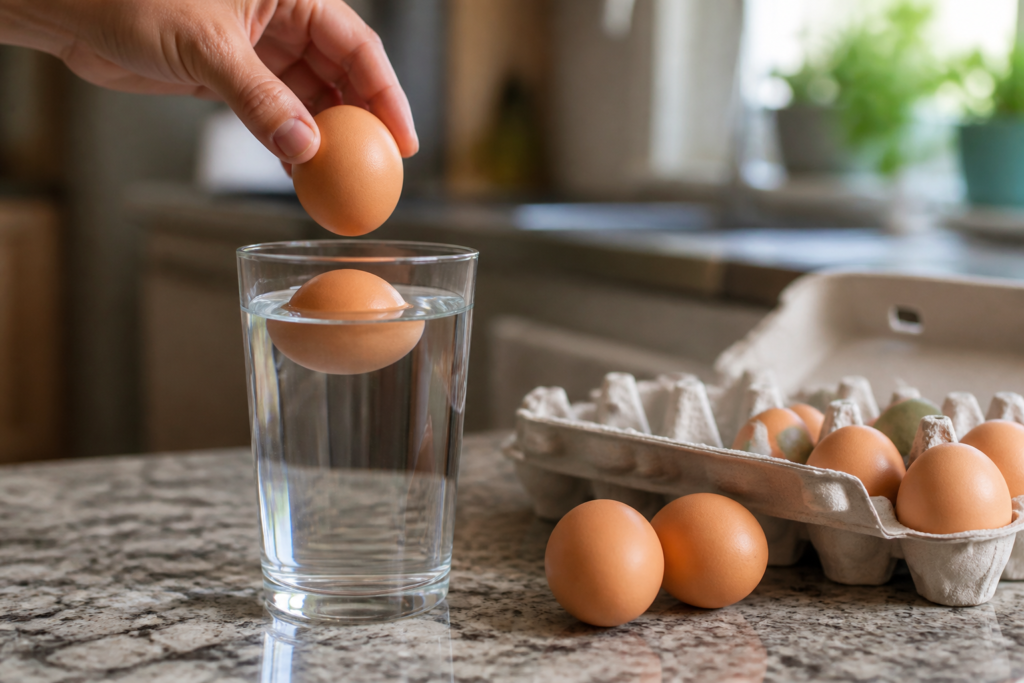 Œuf frais ou périmé ? Le test simple pour le savoir