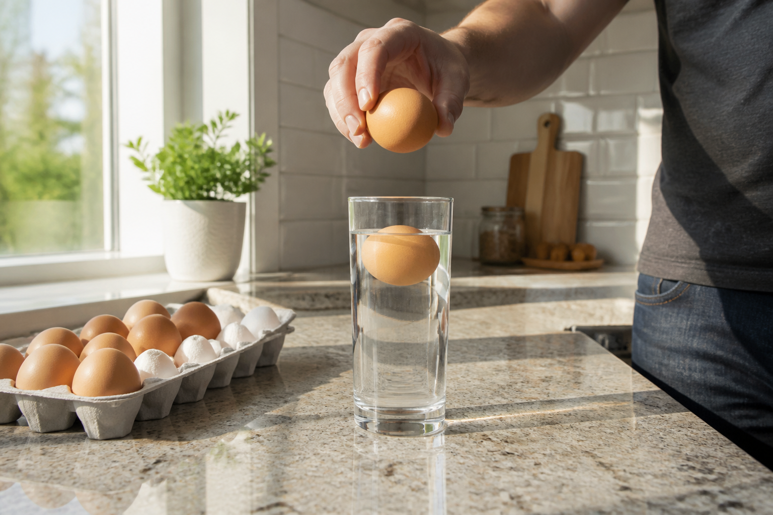 Œuf frais ou périmé ? Le test simple pour le savoir