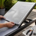 apprenez à changer facilement la toile en textilène de votre bain de soleil grâce à notre guide pratique étape par étape.