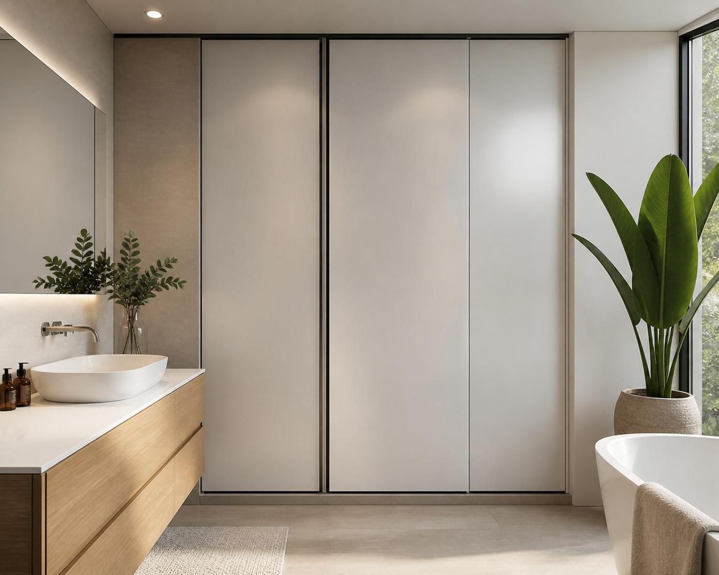 découvrez nos conseils pour choisir la porte de placard idéale qui allie style et fonctionnalité dans votre salle de bain.