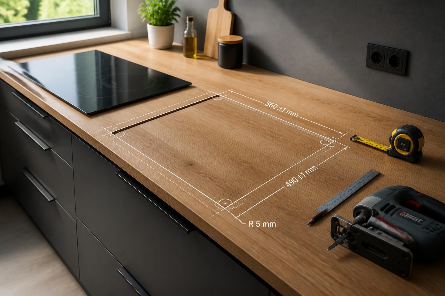 apprenez à découper facilement votre plan de travail pour installer une plaque à induction grâce à notre guide étape par étape et nos conseils pratiques.