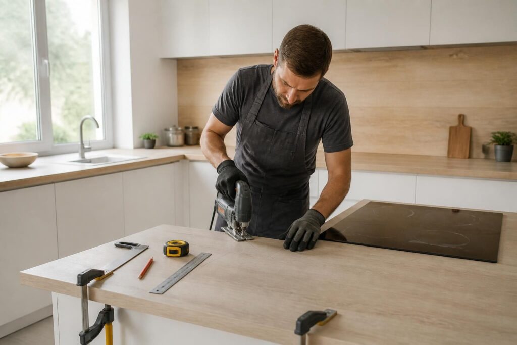 découvrez comment découper précisément votre plan de travail pour installer une plaque à induction en toute sécurité et facilement grâce à notre guide étape par étape.
