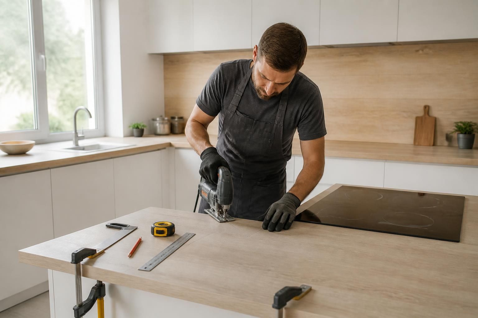 découvrez comment découper précisément votre plan de travail pour installer une plaque à induction en toute sécurité et facilement grâce à notre guide étape par étape.