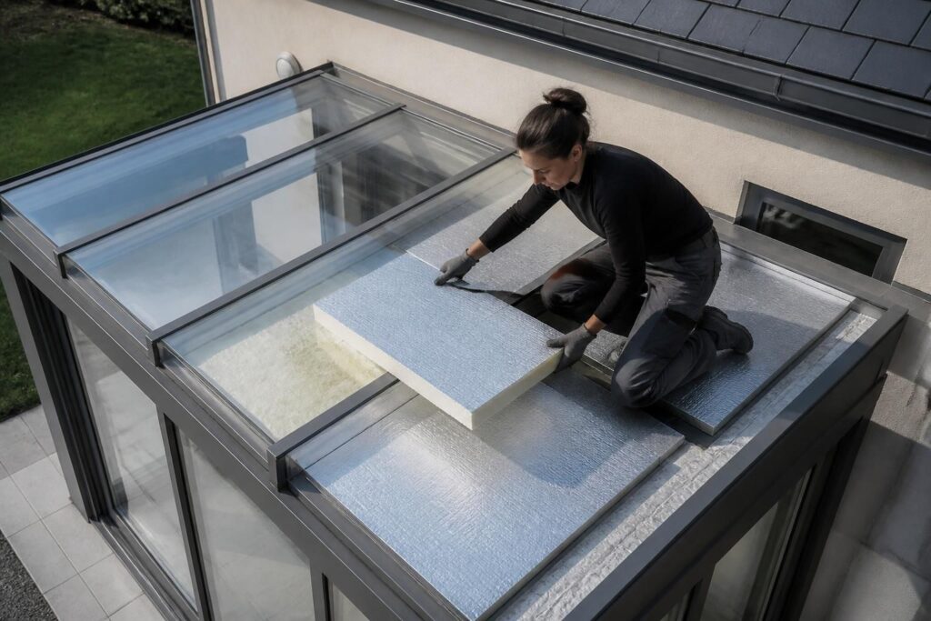 apprenez comment isoler efficacement un toit de véranda en polycarbonate pour améliorer le confort thermique et réduire les pertes d'énergie.