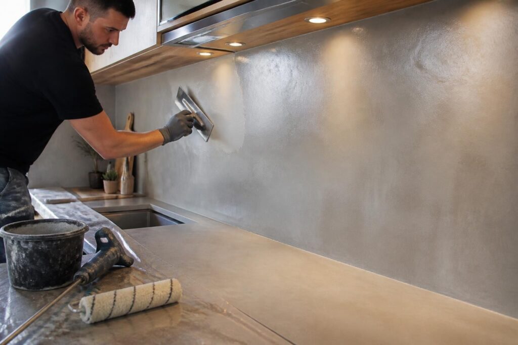 découvrez comment appliquer une crédence en béton ciré dans votre cuisine et évaluez la résistance de ce matériau moderne et durable pour un intérieur tendance.