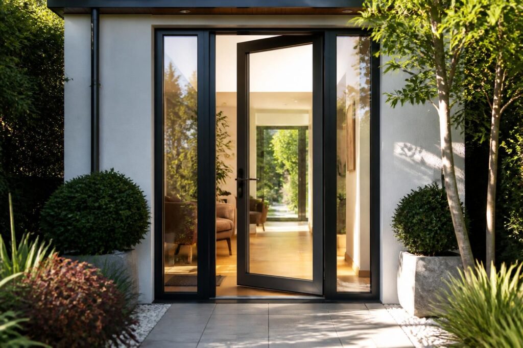 découvrez les avantages d'une porte d’entrée vitrée pour illuminer votre intérieur tout en renforçant la sécurité de votre maison. esthétique et pratique, elle apporte luminosité et protection.