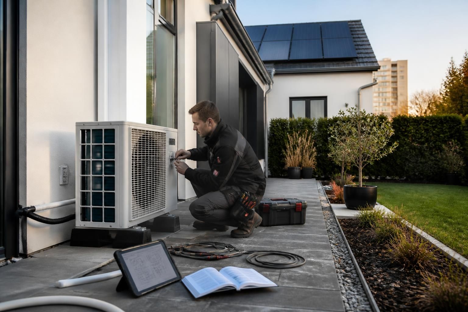 découvrez le coût estimé pour l'installation d'une pompe à chaleur en 2026, incluant les facteurs influençant le prix et les aides financières disponibles.