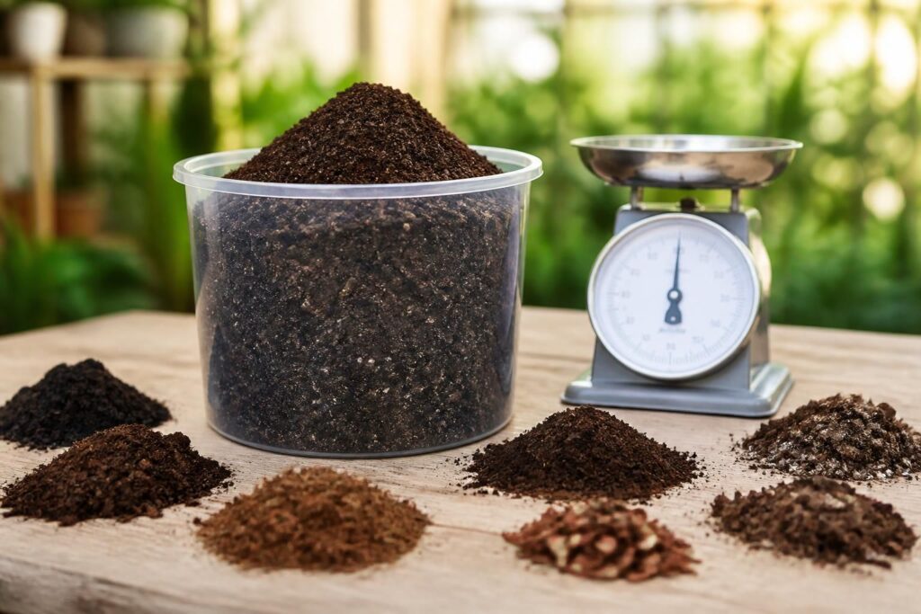 découvrez quel est le poids d'1 litre de terreau en kilogrammes, avec des explications détaillées et les variations possibles selon les types de terreaux.