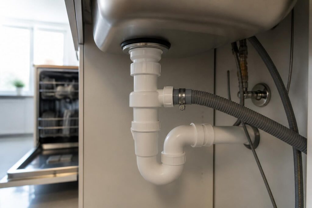 découvrez notre guide d'installation complet pour l'évacuation du lave-vaisselle sur siphon d’évier, avec des conseils pratiques pour une mise en place efficace et sans fuite.