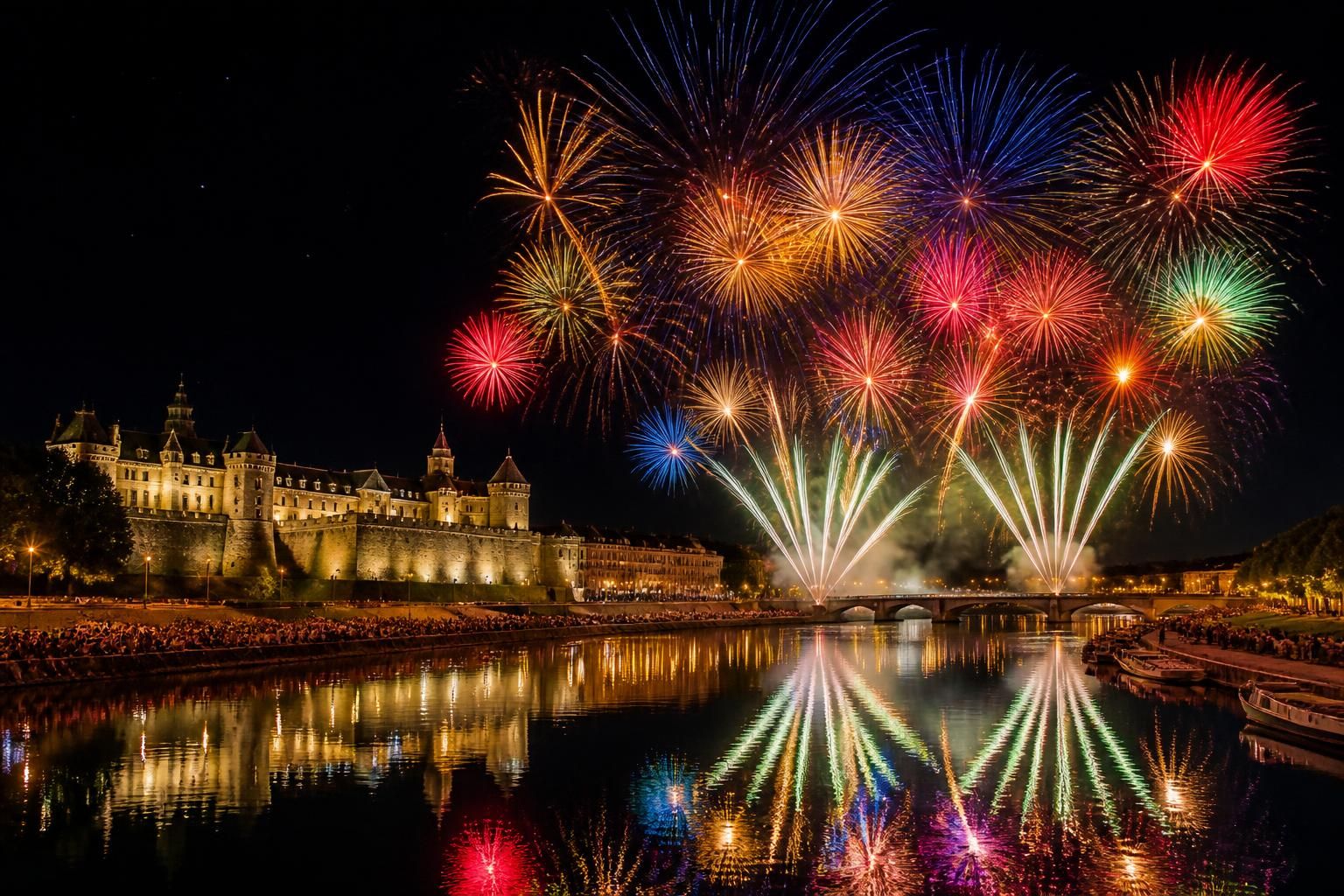 découvrez les plus beaux feux d'artifice à nantes en 2026 : lieux, dates et conseils pour profiter pleinement de ces spectacles pyrotechniques incontournables.