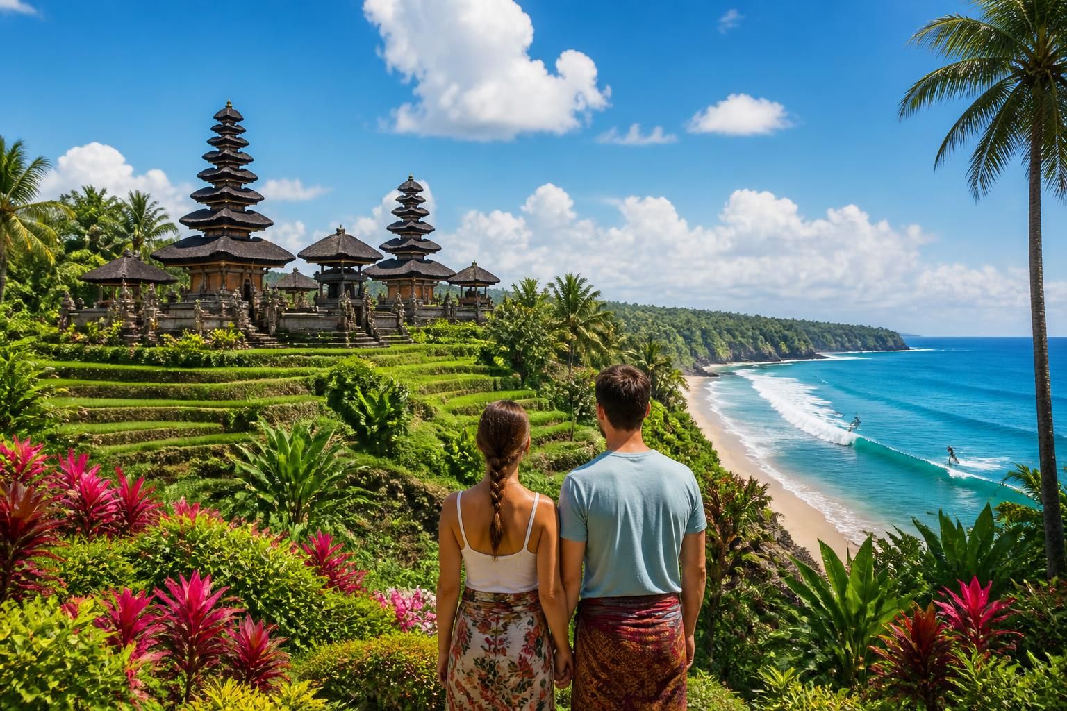 découvrez les activités incontournables à bali pour vivre un voyage inoubliable : plages paradisiaques, temples sacrés, rizières luxuriantes et aventures culturelles vous attendent.